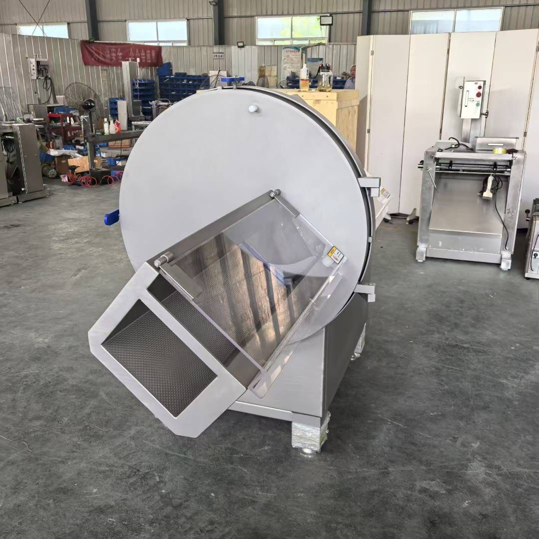Commercial chop and chop machine for steak, lunch meat, frozen meat slices, cured meat sausage slicing machine, beef an