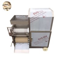 304 fish meat and fish bone separation and harvesting machine for shrimp, fish bone, crab, bone, and shell removal