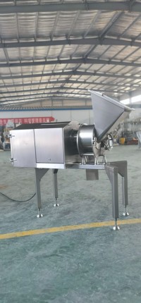 Large 3D centrifugal diced machine, micro frozen meat, fruits, vegetables, chicken breast, meat belly, meat belly, pota
