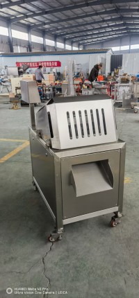 Fully automatic CNC chopping machine, multifunctional frozen meat cutting machine, chicken, duck, goose, fish and meat