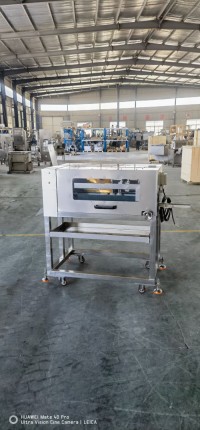 Fully automatic horizontal fish back opening machine, commercial fish head and body cutting machine, half pig waist spl