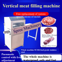 Commercial Beef Roll Filling Machine Beef Roll Forming Machine Filling Machine Lamb Roll Filling Machine Meat Filling M