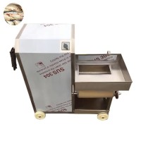 304 fish meat and fish bone separation and harvesting machine for shrimp, fish bone, crab, bone, and shell removal