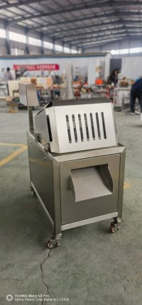 Fully automatic CNC chopping machine, multifunctional frozen meat cutting machine, chicken, duck, goose, fish and meat