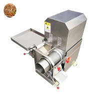 304 fish meat and fish bone separation and harvesting machine for shrimp, fish bone, crab, bone, and shell removal
